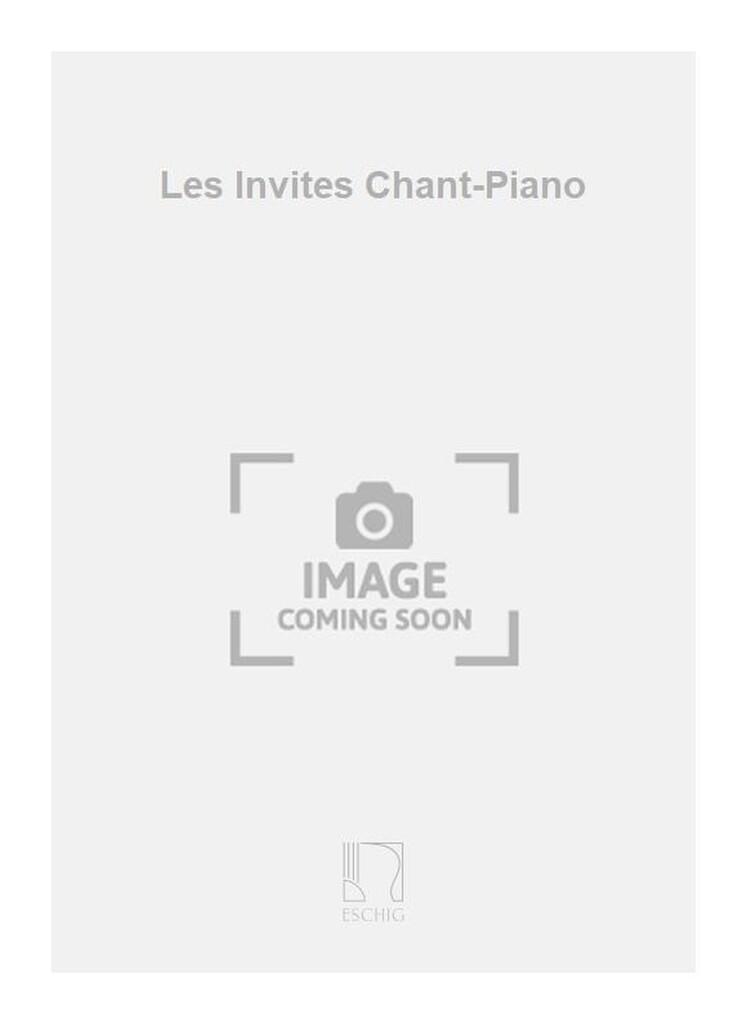 Les Invites Chant-Piano